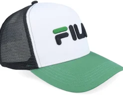 Beppu Cap Linear Logo White/Black/Fir Trucker - Fila