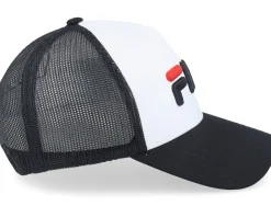 Beppu Linear Logo White/Black Trucker - Fila