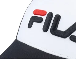 Beppu Linear Logo White/Black Trucker - Fila