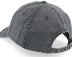 Berlin Germany Washed Black Dad Cap - Iconic