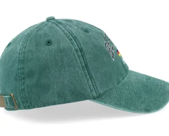 Berlin Germany Washed Green Dad Cap - Iconic
