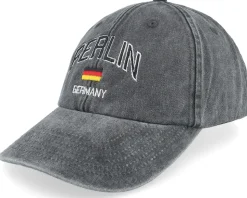 Berlin Germany Washed Green Dad Cap - Iconic
