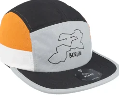 Berlin Marathon Cloudfit Grey/Black/Orange 5-Panel - Kumo