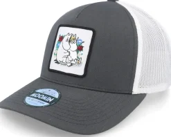 Best Friends Charcoal/White Trucker - Moomin