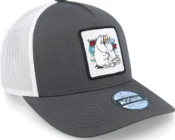 Best Friends Charcoal/White Trucker - Moomin