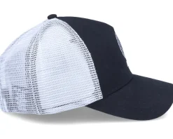 Bethnal Mesh Black/White Trucker - King Apparel