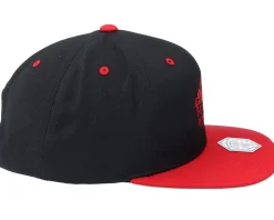 Beware Smiling Dm Black/Red Snapback - Critiql Hit