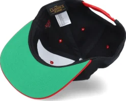 Beware Smiling Dm Black/Red Snapback - Critiql Hit