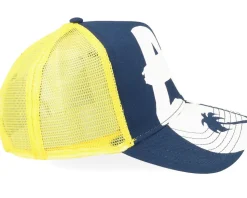Big Aloha Navy/Yellow Trucker - Coastal