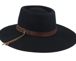 Big Australian Woolfelt By Statesman Black Traveller - Brixton