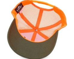 Big Bear Wide Mash/Fluorescent Orange Trucker - Hunter