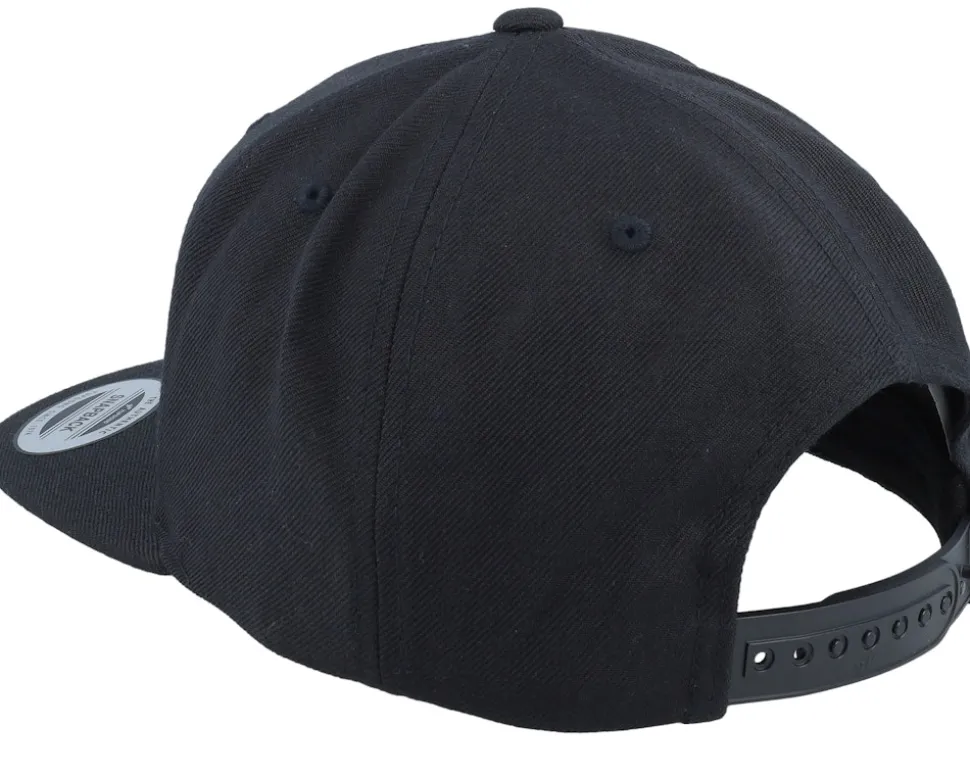 Big Boat & Waves Patch Black Snapback - Wild Spirit