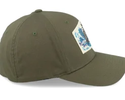 Big Boat & Waves Patch Olive Flexfit - Wild Spirit