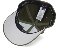 Big Boat & Waves Patch Olive Flexfit - Wild Spirit