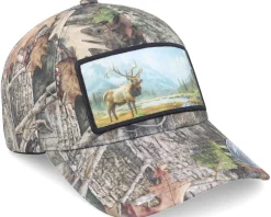 Big Deer Wide Timber Kanati Camo Pattern Flexfit - Hunter