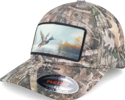 Big Duck Wide Timber Kanati Camo Pattern Flexfit - Hunter