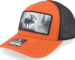 Big Moose Wide 112 Split Orange/Black Trucker - Hunter