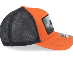 Big Moose Wide 112 Split Orange/Black Trucker - Hunter