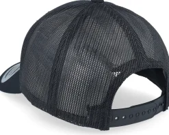 Big Moose Wide Patch Retro Black Trucker - Hunter