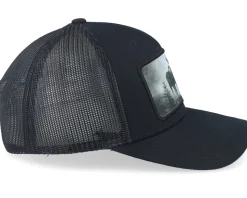 Big Moose Wide Patch Retro Black Trucker - Hunter