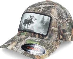 Big Moose Wide Timber Kanati Camo Pattern Flexfit - Hunter