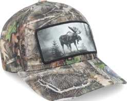 Big Moose Wide Timber Kanati Camo Pattern Flexfit - Hunter