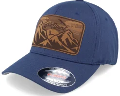 Big Mountain & Birds Patch Navy Flexfit - Wild Spirit