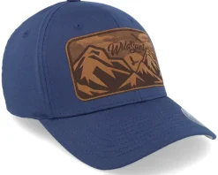 Big Mountain & Birds Patch Navy Flexfit - Wild Spirit