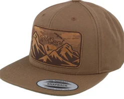 Big Mountain & Birds Patch Tan Snapback - Wild Spirit