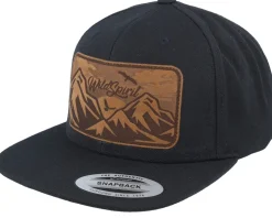 Big Mountain & Birds Patch Black Snapback - Wild Spirit