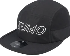 Big Print Logo Cloudfit Black 5-panel - Kumo