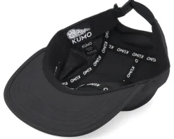 Big Print Logo Cloudfit Black 5-panel - Kumo