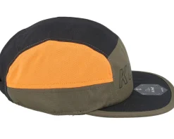 Big Print Logo Cloudfit Olive/Black/Orange 5-panel - Kumo