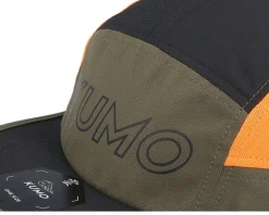 Big Print Logo Cloudfit Olive/Black/Orange 5-panel - Kumo