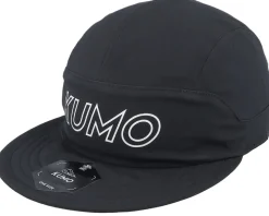 Big Print Logo Smooth Black 5-panel - Kumo