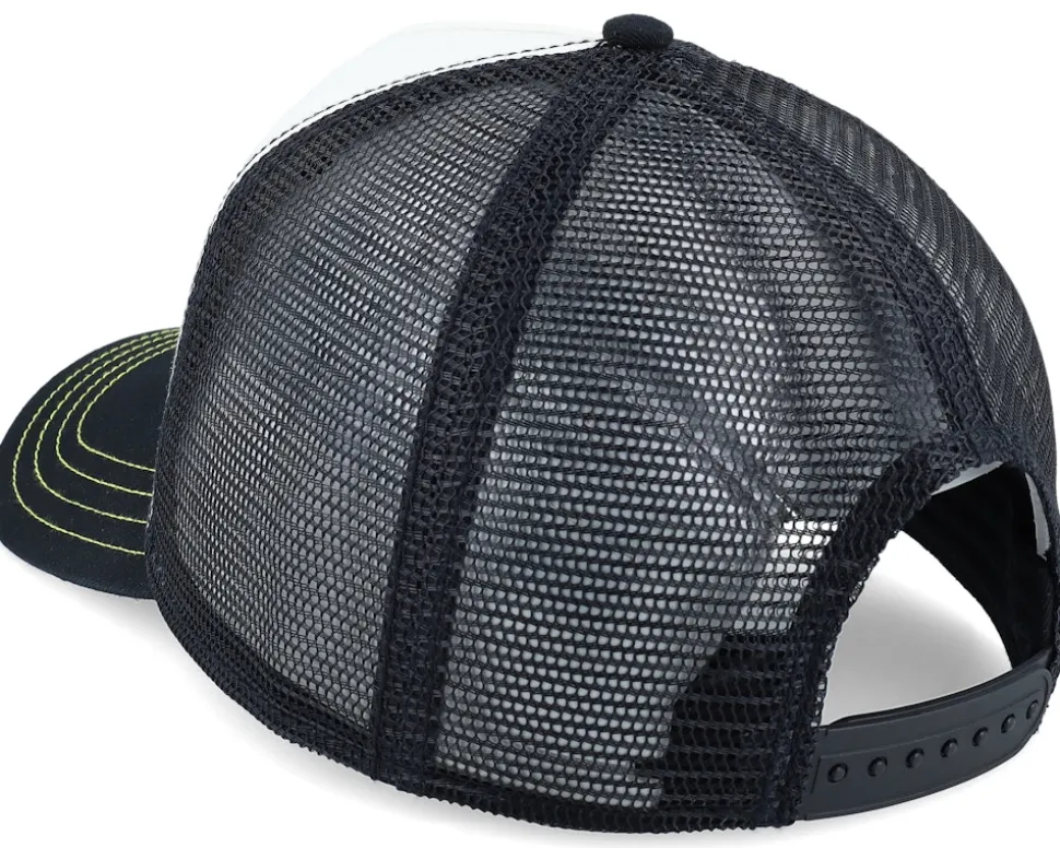 Big Size American Heritage White/Black A-Frame Trucker - Stetson