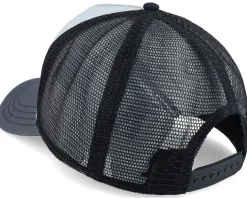 Big Size Gasoline Grey/Black A-Frame Trucker - Stetson