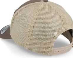 Big Trout Patch Brown/Khaki Trucker - Skillfish