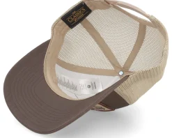 Big Trout Patch Brown/Khaki Trucker - Skillfish