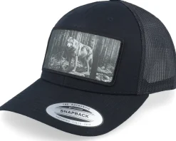 Big Wolf Wide Mash/Fluorescent Orange Trucker - Hunter