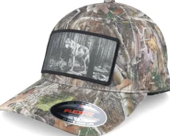 Big Wolf Wide Mash/Fluorescent Orange Trucker - Hunter