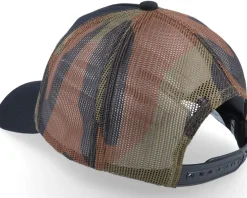 Bigmouth Black/Camo Trucker - Salty Crew