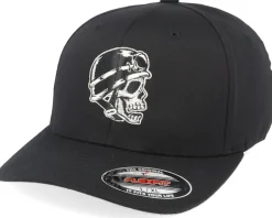 Biker Skull Black Flexfit - Born To Ride