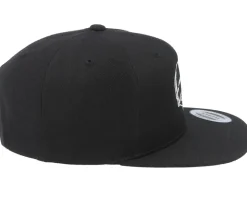 Biker Skull Black Snapback - Born To Ride