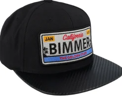 Bimmer License Plate Black/Carbon Snapback - Iconic
