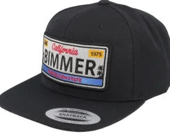 Bimmer License Plate Black Snapback - Iconic