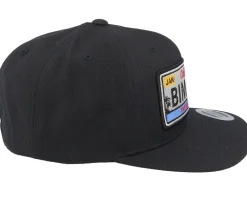 Bimmer License Plate Black Snapback - Iconic