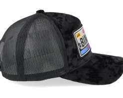 Bimmer License Plate Velvet Black Trucker - Iconic