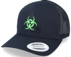 Biohazard Patch Black Trucker - Iconic