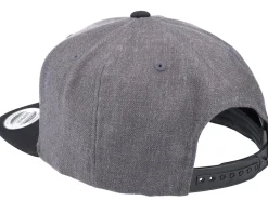 Biohazard Patch Charcoal Grey/Black Snapback - Iconic